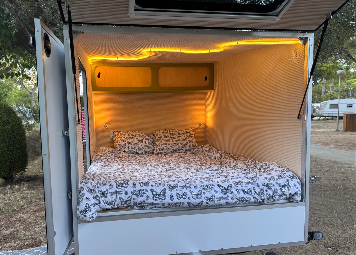 intérieur éclairé coté nuit